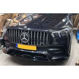 Voorspoiler | Mercedes-Benz | GLE | W167 / C167 | SUV / Coupé | 2019-2023 | AMG-line | Glanzend zwart