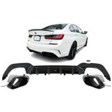 Diffuser | BMW | 3-serie 19- 4d sed. G20 / 3-serie Touring 19- 5d sta. G21 | M340i Speed Look | Black Line | incl. sierstukken | glanzend zwart | 02