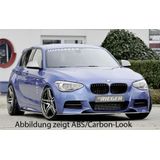 Rieger side skirt aanzetstuk | 1er F20 (1K4): 09.11-03.2015 (tot Facelift), 05.2015- (vanaf Facelift) - Lim. / 4-drs. | l stuk ongespoten abs | Rieger Tuning