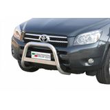 Pushbar | Toyota | RAV4 06-09 5d suv. | rvs zilver Medium Bar RVS