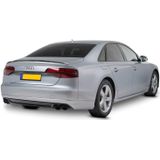 Achterspoiler | Audi | A8 10-13 4d sed. / A8 13-17 4d sed. / S8 12-13 4d sed. / S8 14-17 4d sed. | zwart Glanzend