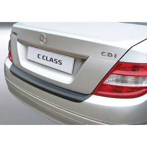 Achterbumper Beschermer | Mercedes-Benz C-Klasse Sedan W204 2007-2011 excl. Sport | ABS Kunststof | zwart