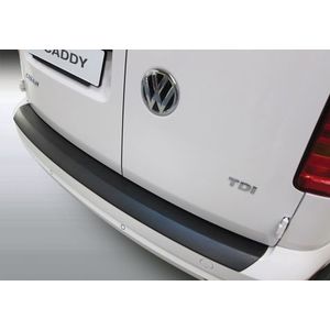 Achterbumper Beschermer | Volkswagen Caddy 2015- | ABS Kunststof | zwart