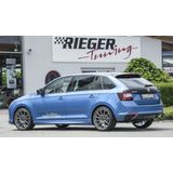 Rieger side skirt | Rapid (NH): 07.12-04.17 (tot Facelift), 05.17- (vanaf Facelift) - Spaceback, Sedan | l stuk ongespoten abs | Rieger Tuning