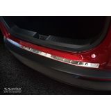 Achterbumperbeschermer | Mazda | CX-30 19- 5d suv. | Ribs | RVS rvs zilver