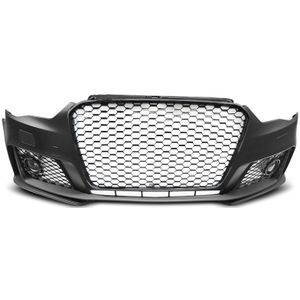 Voorbumper | Audi | A3 12-16 3d hat. / A3 Sportback 13-16 5d hat. | RS3-Look | zwarte grill | z PDC | 01