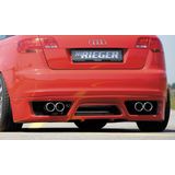 Rieger achteraanzetstuk | Audi A3 8P 2004-2008 Sportback