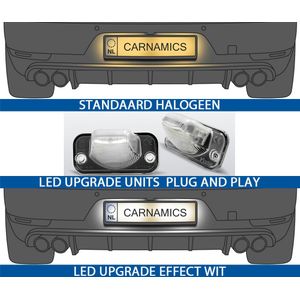 LED Kentekenverlichting | diverse Peugeot / Citroen