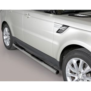 Side Bars | Land Rover | Range Rover Sport 13- 5d suv. | RVS rvs zilver Grand Pedana