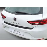 Achterbumper Beschermer | Seat Leon 5-deurs 2013- | ABS Kunststof-zwart