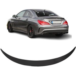 Achterspoiler | Mercedes-Benz | CLA-klasse Coupé 13-16 4d sed. C117 / CLA-klasse Coupé 16-19 4d sed. C117 | CLA AMG-Look | glanzend zwart | 02