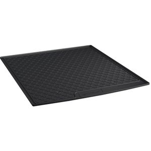 Rubber kofferbakmat | Skoda | Superb Combi 15-19 5d sta. / Superb Combi 19- 5d sta. | type 3V | hoge variabele laadvloer | zwart | Gledring