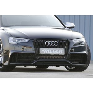 Rieger voorbumper | A5 (B8/B81): 10.11- (vanaf Facelift) - Coupé, Cabrio, Sportback  A5 S5 (B8/B81): 10.11- (vanaf Facelift) - Coupé, Cabrio, Sportback | stuk ongespoten abs | Rieger Tuning