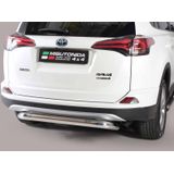 Rear Bar | Toyota | RAV4 16-18 5d suv. | rvs zilver Rear Bar RVS