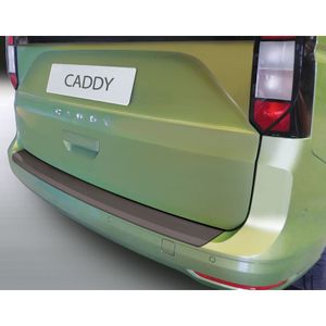 Achterbumperbeschermer | Volkswagen Caddy Cargo 20- 3d bes. / Caddy Combi 20- 5d mpv | Ford Tourneo Connect 21- 5d mpv | gespoten bumper | ABS-kunststof | RGM