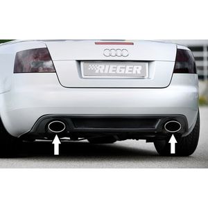 RIEGER einddemper, li./re., Typ 32, Audi A4 (8H) Cabrio | A4 (8H): 04.02- - Cabrio | stk  | Rieger Tuning