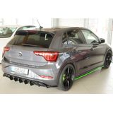 Diffuser | Volkswagen | Polo 21- 5d hat. | R-Line | ABS | glanzend | Rieger Tuning