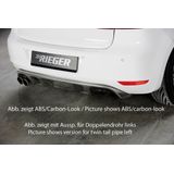 Rieger diffuser | VW Golf 6 VI 2008-2012 | ABS | enkel sierstuk links | Ongespoten