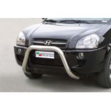 Pushbar | Hyundai | Tucson 04-10 5d suv. | RVS rvs zilver Super Bar