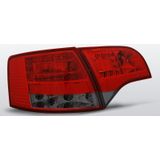 Achterlichten Audi A4 B7 Avant 2004-2008 | LED | rood / smoke