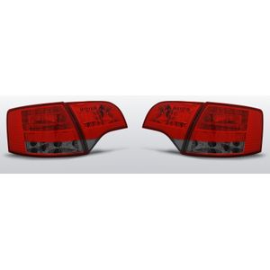 Achterlichten Audi A4 B7 Avant 2004-2008 | LED | rood / smoke