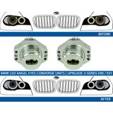 LED Angel Eyes upgrade kit 7000K BMW 3-serie E90 E91 10W CREE LED