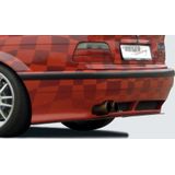 Rieger achterbumper breedbouw II | 3-Serie E36 - Cabrio, Coupé, Lim. | stuk ongespoten abs | Rieger Tuning