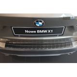 Achterbumperbeschermer | BMW X1 E84 (5-deurs) 2012-2015 | BLACK MIRROR