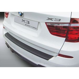 Achterbumper Beschermer | BMW X3 F25 2014- 'M-Sport' | ABS Kunststof | zwart