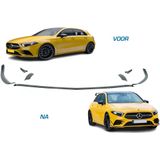 Voorspoiler pakket | Mercedes-Benz | A-klasse 18- 5d hat. W177 / A-klasse 18- 4d sed. V177 | alleen AMG-line | AMG A35-Look | AERO PACK