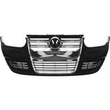 Voorbumper | Volkswagen | Golf 98-03 3d hat. IV / Golf 97-03 5d hat. IV / Golf Variant 99-06 5d sta. IV | Golf V R32-Look | chrome grill | ABS-kunststof
