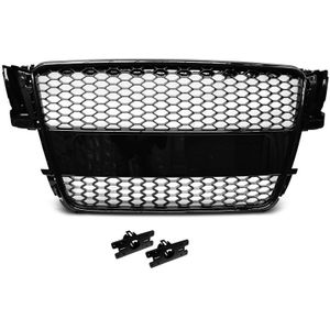 Grille | RS type | Audi A5 2007-2011 | ABS Kunststof-glanzend-zwart