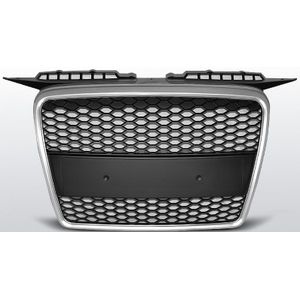 Grille | RS type | Audi A3 8P 2005-2008 | ABS Kunststof | zilver
