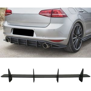 Diffuser Splitter | Volkswagen | Golf 12-17 3d hat. VII / Golf 12-17 5d hat. VII | GTI | Sport-Look | glanzend zwart