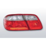 Achterlichten | Mercedes W210 E-Klasse Sedan 1995-2002 | rood / wit