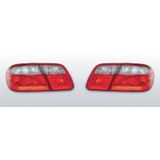 Achterlichten | Mercedes W210 E-Klasse Sedan 1995-2002 | rood / wit