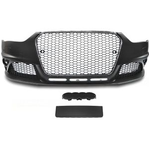 Voorbumper | RS Style | Audi A4 sedan / avant B8 | ABS-Kunststof | chroom zwart