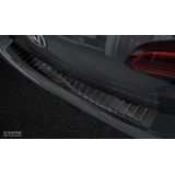 Achterbumperbeschermer | Volkswagen | Golf Variant 13-17 5d sta. | Ribs | RVS zwart