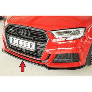 Spoilerzwaard | Audi A3 S-Line / S3 2016- | Sedan / Cabrio | abs | Rieger Tuning | glanzend