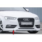 Rieger spoilerlip | Audi A3 8V 2013-2016 3D/5D | ABS