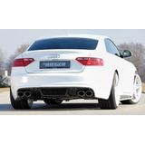 Rieger Einddemper Audi S4/S5 (B8) A4/A5 3.0l TFSI 200 kW | A5 S5 (B8/B81): 06.07-07.11 (tot Facelift) - Coupé, Cabrio  A4 S4 (B8/B81): 11.08-12.11 (tot Facelift) - Lim., Avant | stuk rvs | Rieger Tuning