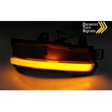 Zijspiegel-knipperlicht | Land Rover | Discovery Sport 14-19 5d suv. / Range Rover Evoque 13-19 5d suv. / Range Rover Velar 17- 5d suv. | LED | Dynamic Turn Signal smoke