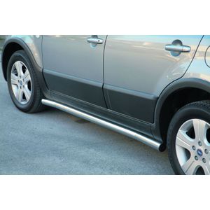 Side Bars | Fiat | Sedici 07-09 5d suv. / Sedici 09-12 5d suv. / Sedici 12-13 5d suv. | RVS rvs zilver Side Protection