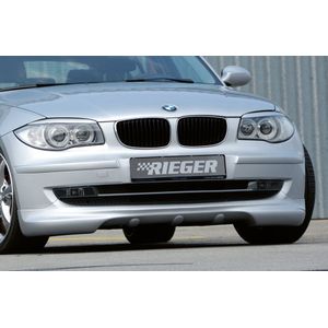 Rieger spoilerlip | 1er E87 (187 / 1K2/1K4): 04.07-08.11 (vanaf Facelift) - 4-drs. | stuk ongespoten abs | Rieger Tuning
