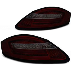 Achterlichten LED | Porsche Boxster 987 2005-2009 | Full Led Dynamische knipperlichten | rood smoke