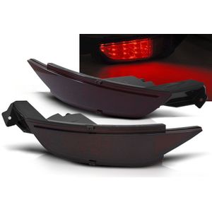 Mistlampen | Ford | Fiesta 08-17 3d hat. / Fiesta 08-17 5d hat. | type MK7 | LED | rood en smoke