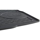 Rubber kofferbakmat | Volkswagen | Passat 14-19 4d sed. / Passat 19- 4d sed. | type 3G | lage laadvloer | zwart | Gledring