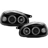 Koplampen Angel Eyes | Opel Corsa B 1993-2000 | zwart