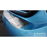 Achterbumperbeschermer | Renault | Zoe 19- 5d hat. | Ribs | RVS rvs zilver