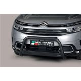 Pushbar | Citroen | C5 Aircross 19- 5d suv. | zwart Medium Bar RVS CE-keur